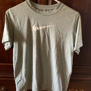 Nike DRI-FIT Kid’s Large Gray Shirt
